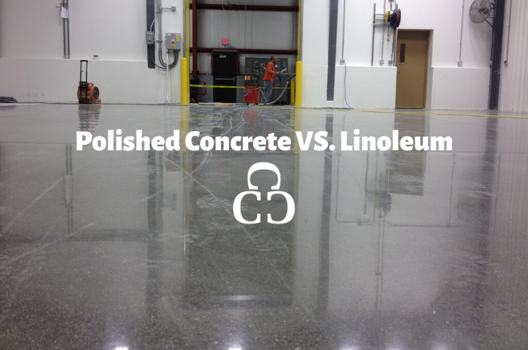 Polished Concrete VS. Linoleum