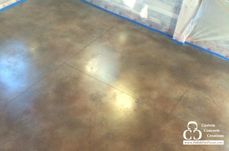 Reactive vs Nonreactive Concrete Stains