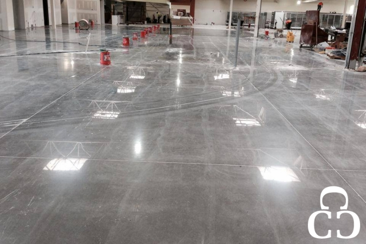 Polished concrete in commercial industries