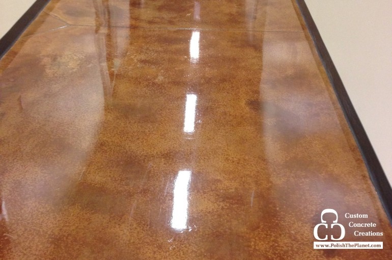 Refreshing polished concrete floors after the holiday season